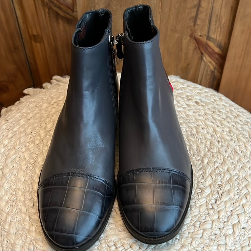 New without tags, Marc Joseph ankle zip boots.